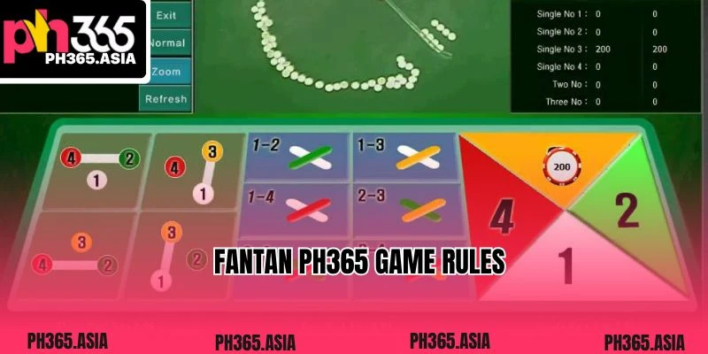 Fantan PH365 game rules